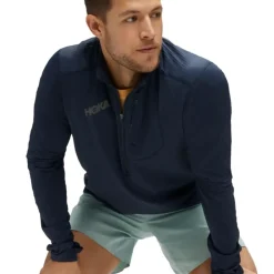 Sale 12 Zip Long Sleeve Shirt Men Pitkähihaiset Paidat