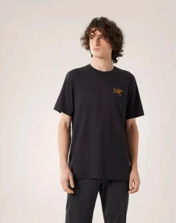 Clearance Arc'Multi Bird Logo Shirt Short Sleeve Men'S T-Paidat