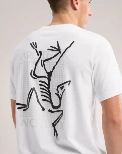 Clearance Arc'Multi Bird Logo Shirt Short Sleeve Men'S T-Paidat