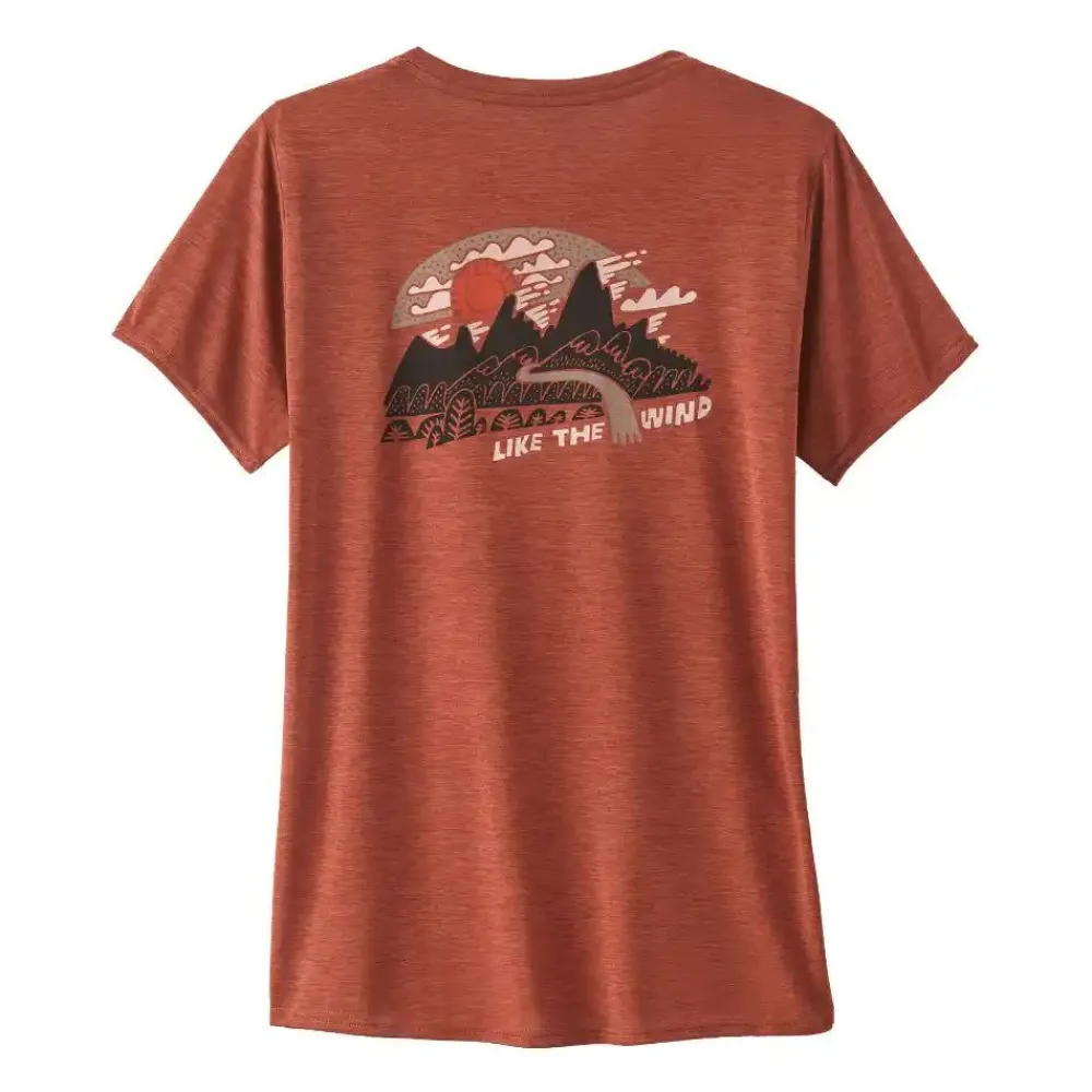 Discount Capilene Cool Daily Graphic Shirt - Lands Women'S T-Paidat