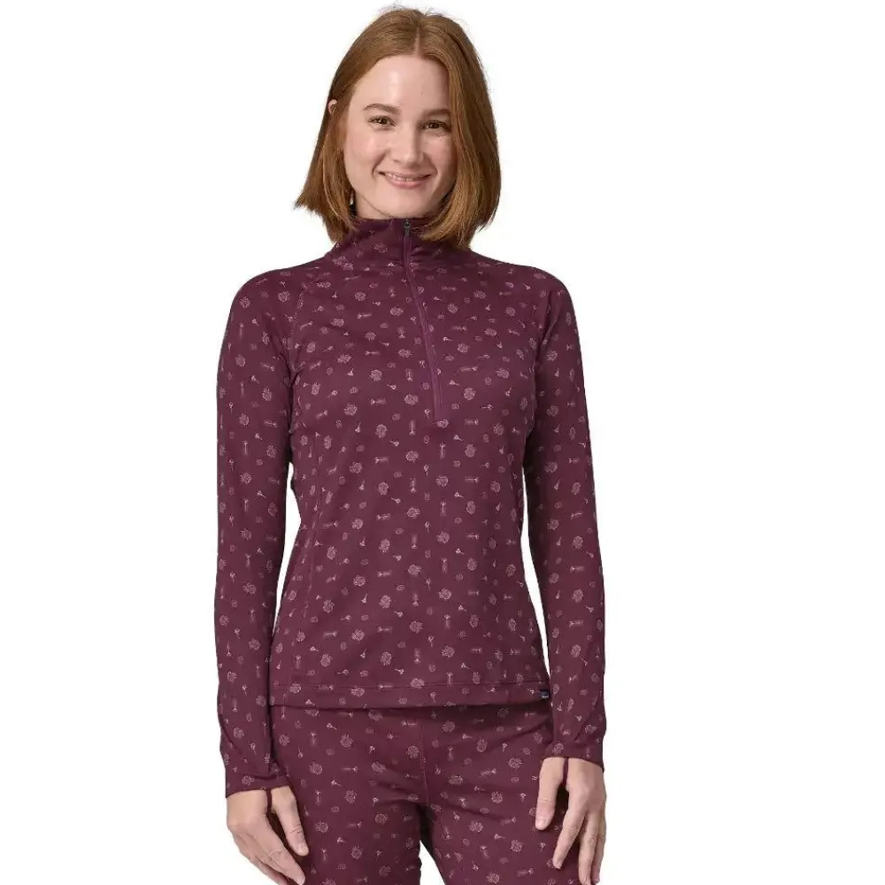 Flash Sale Capilene Midweight Zip-Neck Women'S Pitkähihaiset Paidat