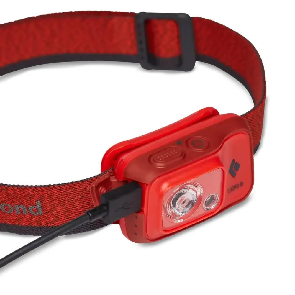 Fashion Cosmo 350-R Rechargeable Headlamp Otsalamput Ja Valaisimet