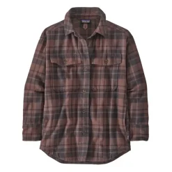 Store Heavyweight Fjord Flannel Overshirt Women'S Pitkähihaiset Paidat
