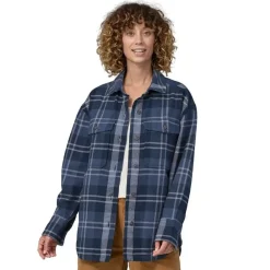 Store Heavyweight Fjord Flannel Overshirt Women'S Pitkähihaiset Paidat