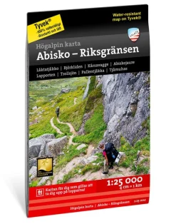 Hot Hogalpin Karta Abisko - Riksgransen Opaskirjat Ja Kartat