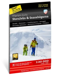 Clearance Hogalpin Karta Storulvan & Snasahogarna Opaskirjat Ja Kartat