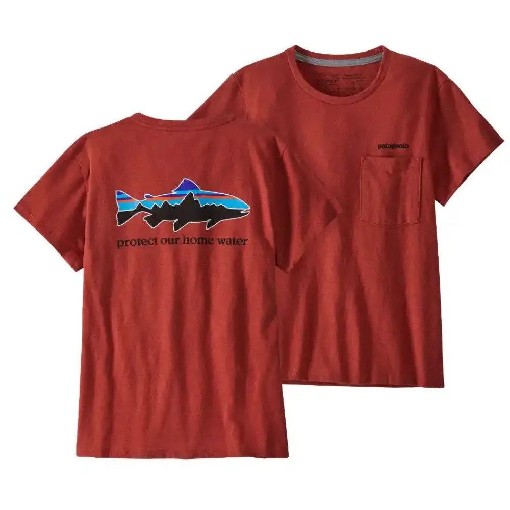 New Home Water Trout Pocket Responsibili-Tee Women'S T-Paidat