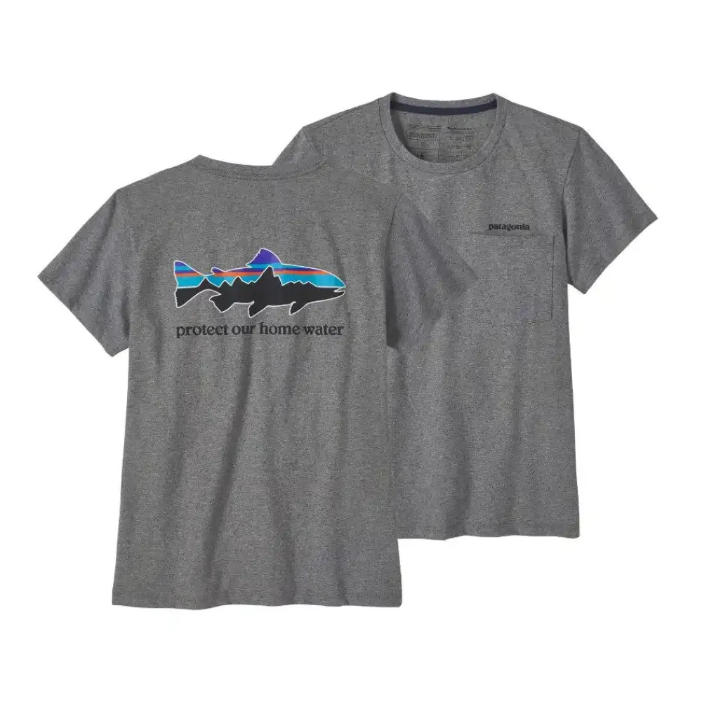 New Home Water Trout Pocket Responsibili-Tee Women'S T-Paidat