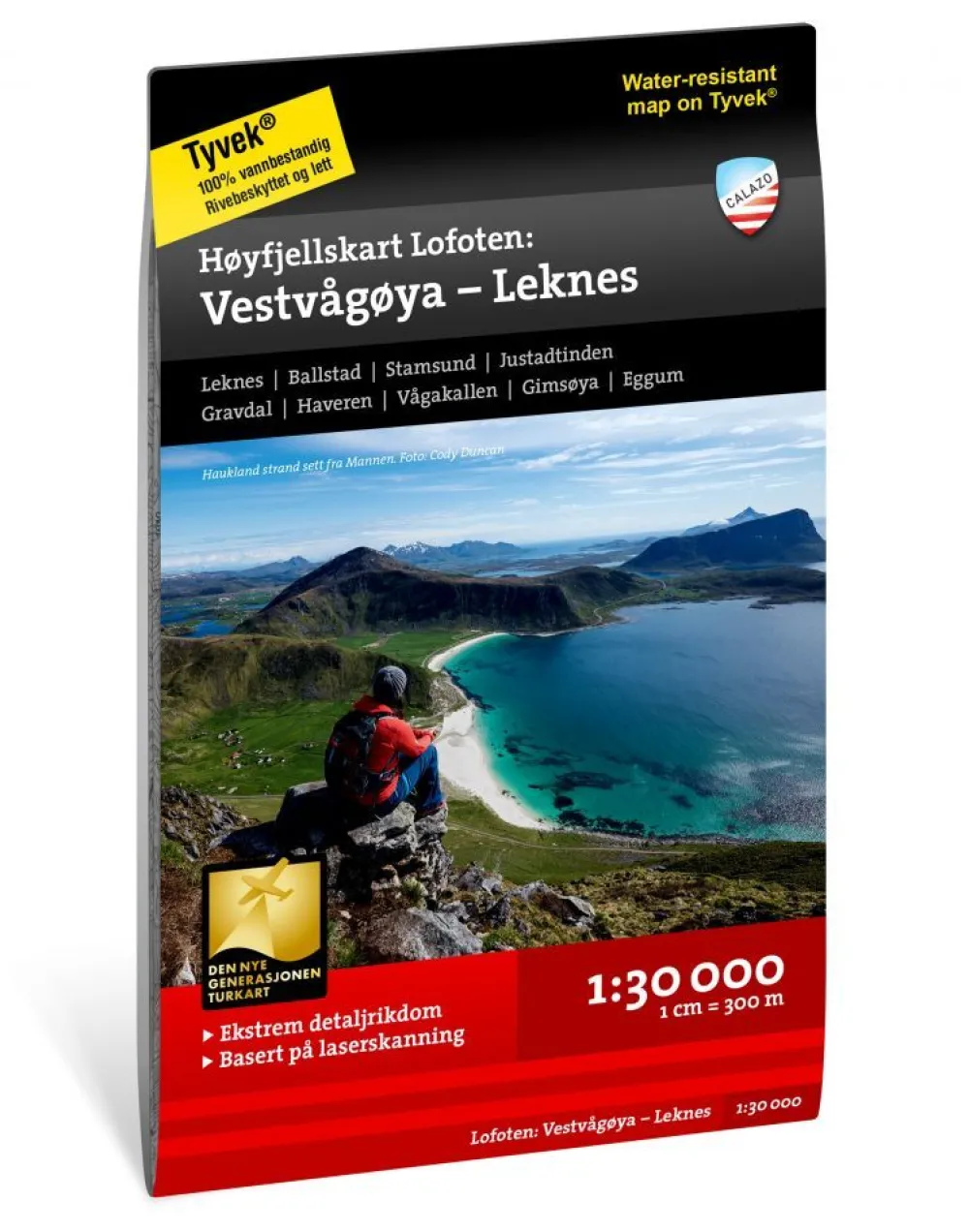 New Hoyfjellskart Lofoten: Vestvagoya Leknes Opaskirjat Ja Kartat