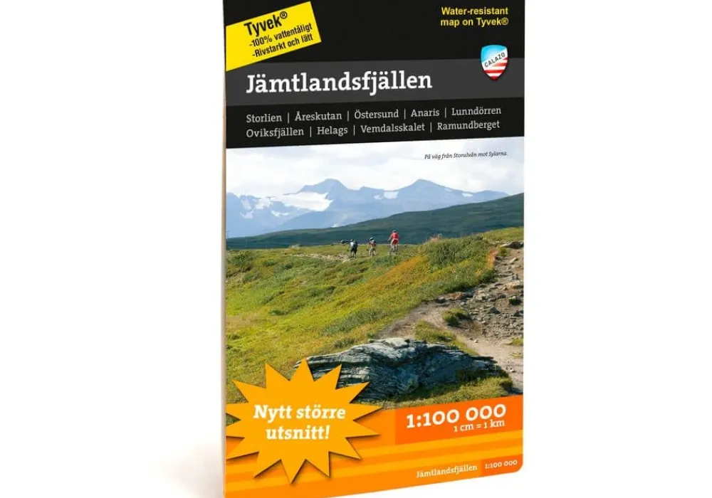 Clearance Jamtlandsfjallen Opaskirjat Ja Kartat