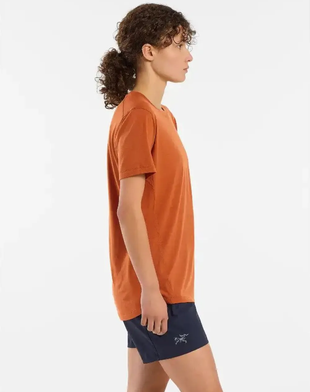 New Lana Merino Wool Crew Neck Shirt Ss Women'S T-Paidat