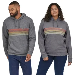 Outlet Line Logo Ridge Stripe Uprisal Hoody Hupparit