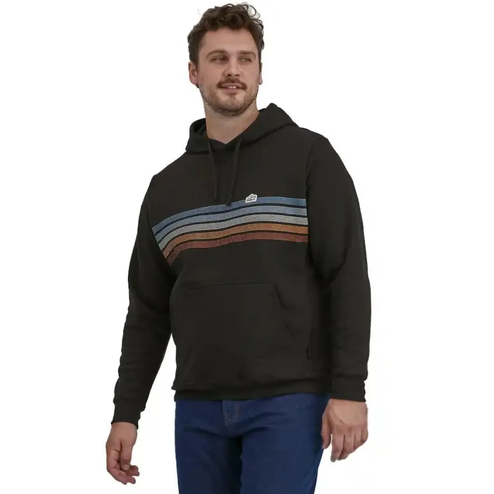 Outlet Line Logo Ridge Stripe Uprisal Hoody Hupparit
