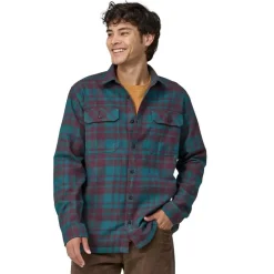 Flash Sale Long-Sleeved Organic Cotton Midweight Fjord Flannel Shirt Men'S Pitkähihaiset Paidat