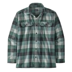 Flash Sale Long-Sleeved Organic Cotton Midweight Fjord Flannel Shirt Men'S Pitkähihaiset Paidat