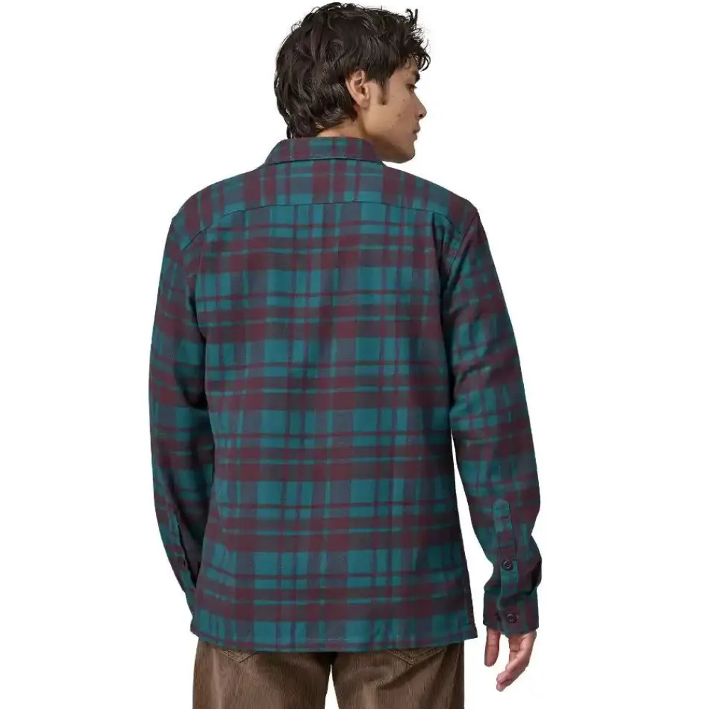 Flash Sale Long-Sleeved Organic Cotton Midweight Fjord Flannel Shirt Men'S Pitkähihaiset Paidat
