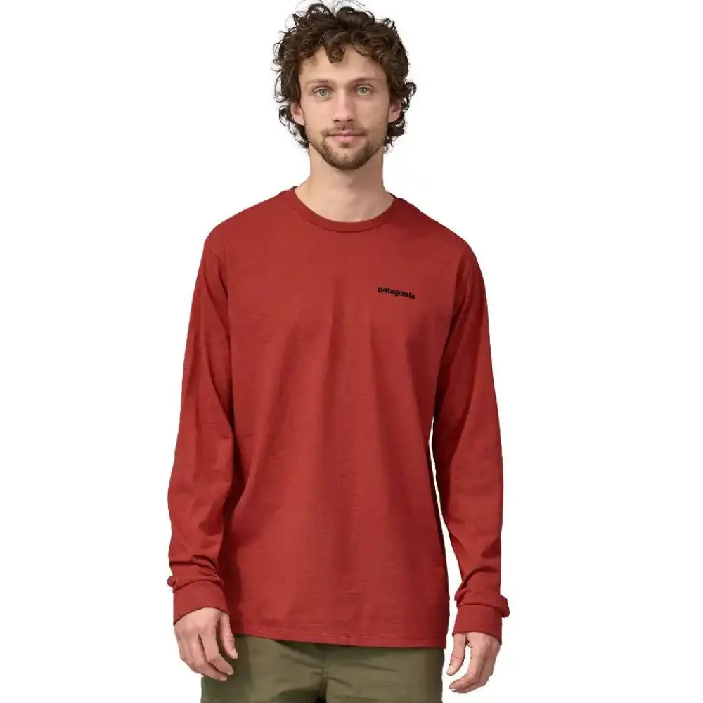 Best Sale Long-Sleeved P-6 Logo Responsibili-Tee Men'S Pitkähihaiset Paidat