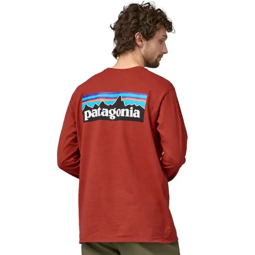 Best Sale Long-Sleeved P-6 Logo Responsibili-Tee Men'S Pitkähihaiset Paidat