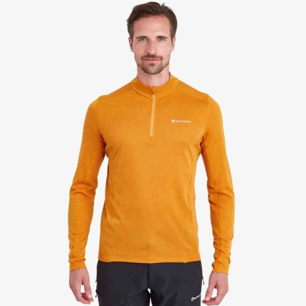 New Men'S Dart Zip Neck T-Shirt Pitkähihaiset Paidat