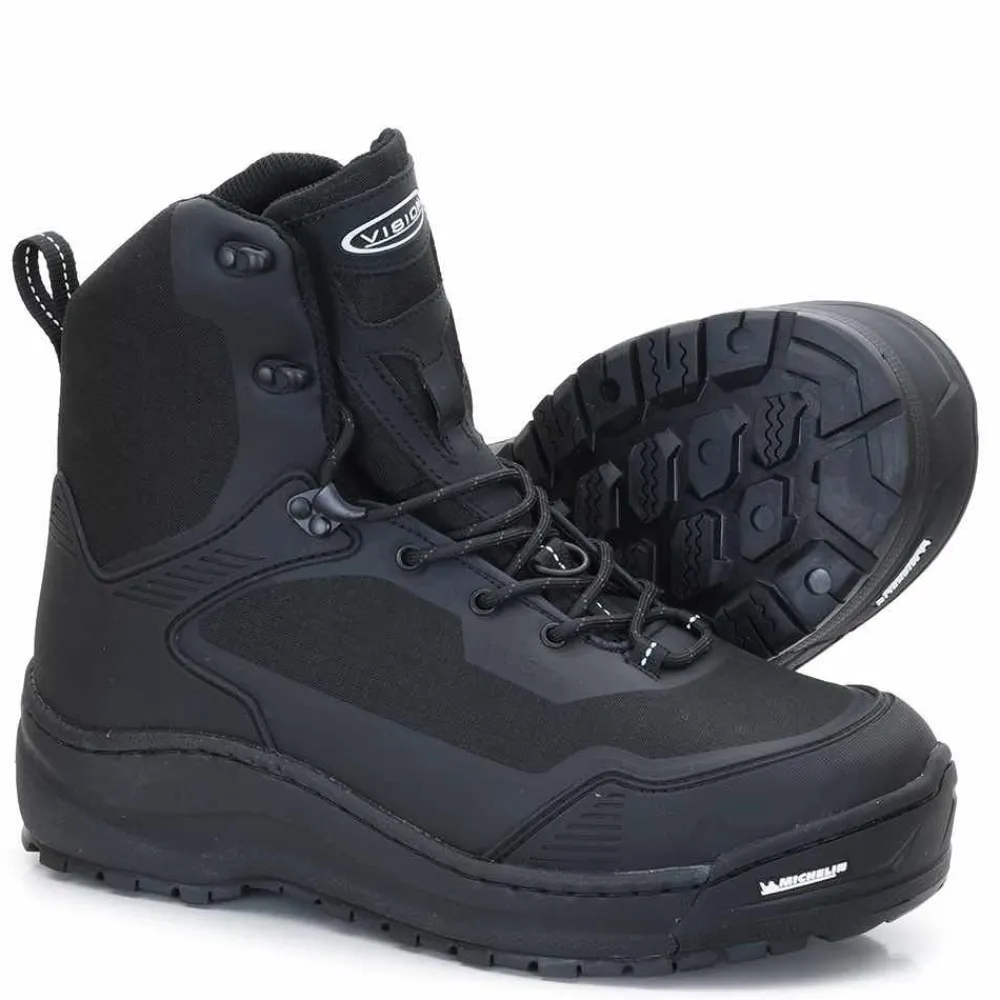 Clearance Musta Michelin Wading Shoe KahluuKengät