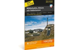 Cheap Nikkaluokta, Ritsem & Vakkotavare Opaskirjat Ja Kartat