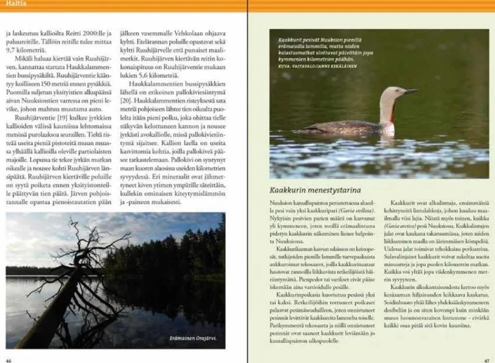 Sale Nuuksion Retkeilyopas - Luonto, Reitit Ja Kohteet Opaskirjat Ja Kartat