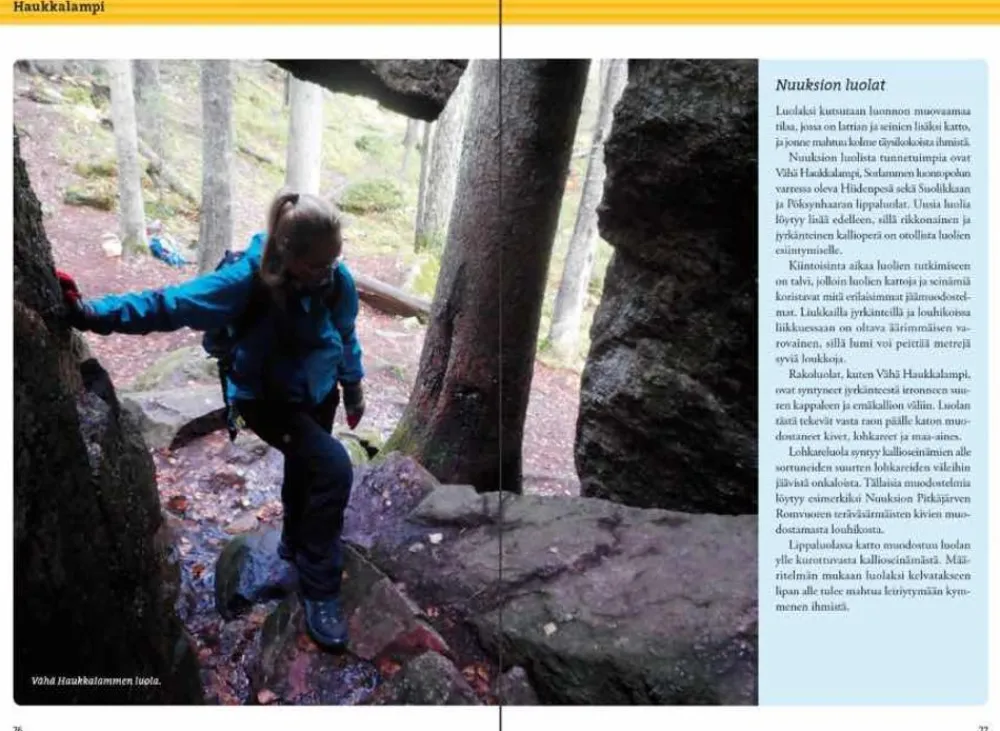 Sale Nuuksion Retkeilyopas - Luonto, Reitit Ja Kohteet Opaskirjat Ja Kartat