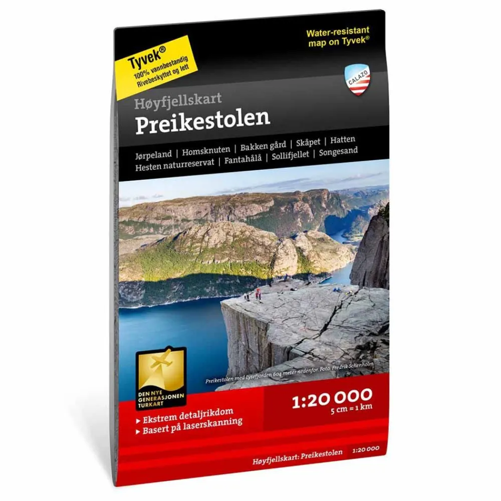 Fashion Preikestolen Opaskirjat Ja Kartat