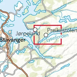 Fashion Preikestolen Opaskirjat Ja Kartat