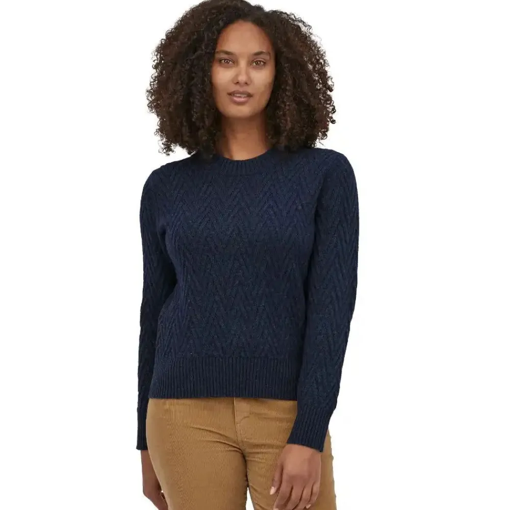 Best Recycled Wool Crewneck Sweater Women'S Pitkähihaiset Paidat