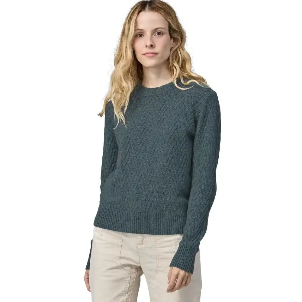 Best Recycled Wool Crewneck Sweater Women'S Pitkähihaiset Paidat