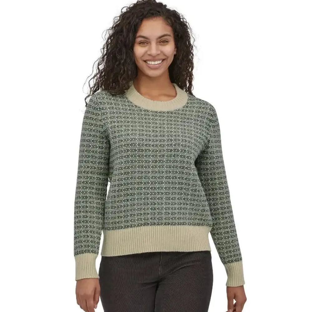 Best Recycled Wool Crewneck Sweater Women'S Pitkähihaiset Paidat
