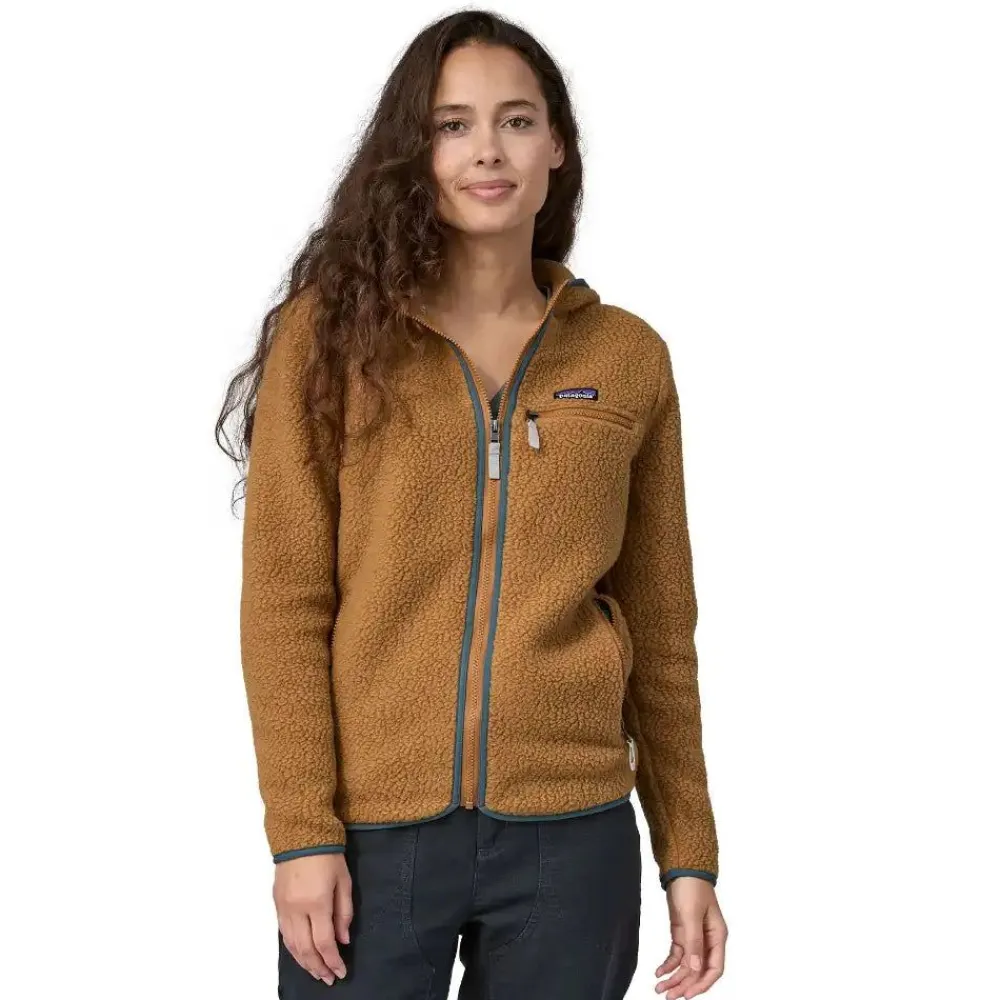Fashion Retro Pile Fleece Hoody W'S Fleecetakit