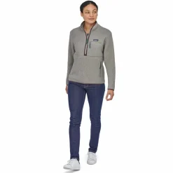 Best Sale Retro Pile Fleece Marsupial Women'S Fleecetakit