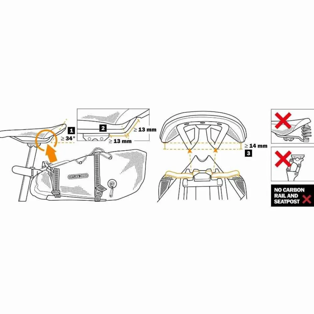 Outlet Seat-Pack Qr Pyöränlaukut