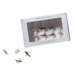 New Simple Fly Fishing Box Of Flies Perhot