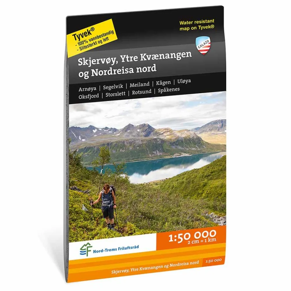 Sale Skjervoy, Ytre Kvaenangen, Nordreisa Nord Opaskirjat Ja Kartat