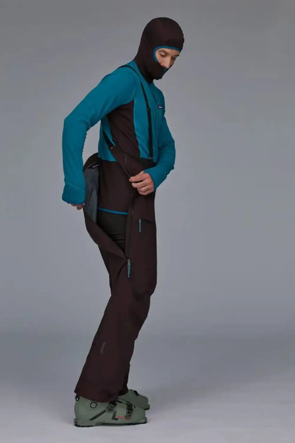 Fashion Untracked Bibs Pants Men'S Vedenpitävät Housut
