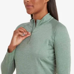 Store Women'S Dart Zip Neck T-Shirt Pitkähihaiset Paidat